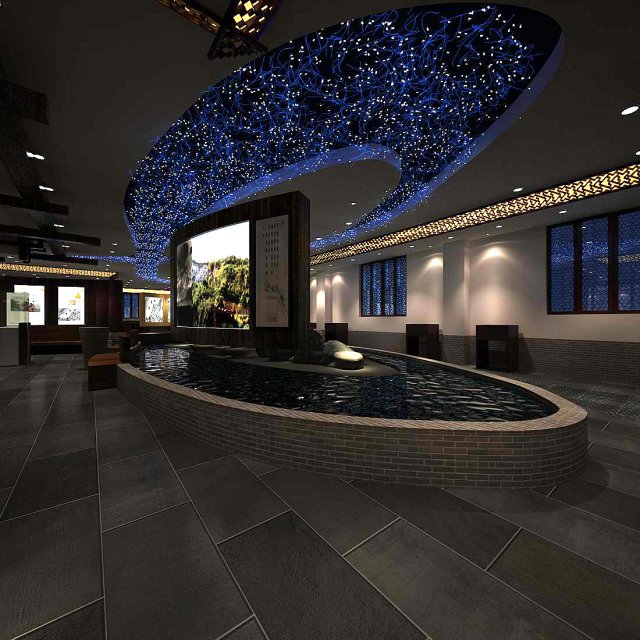 business restaurant - coffee - banquet 71 3D-Modell .c4d .max .obj .3ds .fbx .stl .blend 
