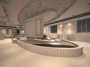 business restaurant - coffee - banquet 71 3D-Modell