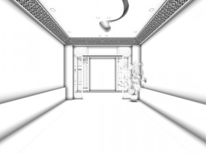 business restaurant - coffee - banquet 71 3D-Modell