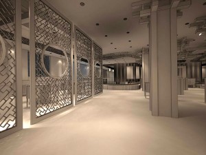 business restaurant - coffee - banquet 71 3D-Modell