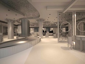 business restaurant - coffee - banquet 71 3D-Modell