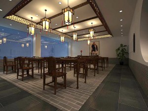 business restaurant - coffee - banquet 71 3D-Modell