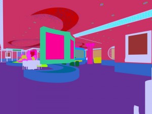 business restaurant - coffee - banquet 71 3D-Modell
