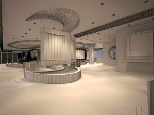 business restaurant - coffee - banquet 71 3D-Modell