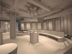 business restaurant - coffee - banquet 71 3D-Modell