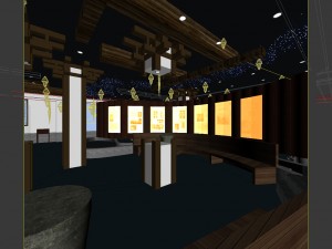business restaurant - coffee - banquet 71 3D-Modell