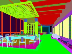 business restaurant - coffee - banquet 73 3D Model