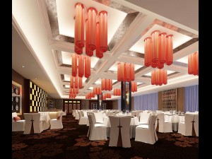 business restaurant - coffee - banquet 78 Modelo 3D