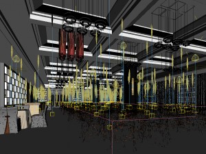 business restaurant - coffee - banquet 78 3D 모델