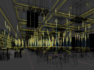business restaurant - coffee - banquet 78 3D Model