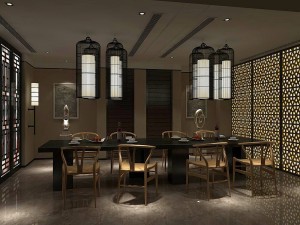 business restaurant - coffee - banquet 79 3D Model