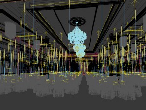 business restaurant - coffee - banquet 80 3D Model