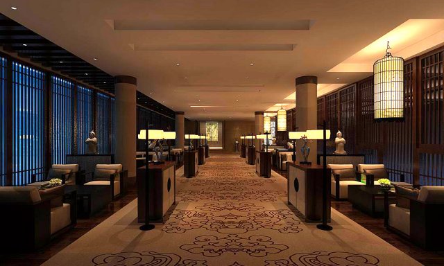 business restaurant - coffee - banquet 83 3D मॉडल .c4d .max .obj .3ds .fbx .stl .blend 