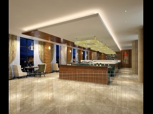 business restaurant - coffee - banquet 84 Modelo 3D