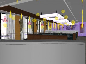 business restaurant - coffee - banquet 84 3D मॉडल