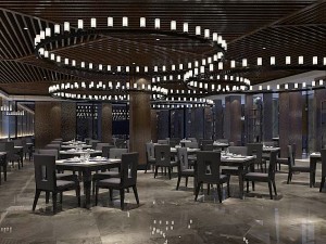 business restaurant - coffee - banquet 86 Modelo 3D