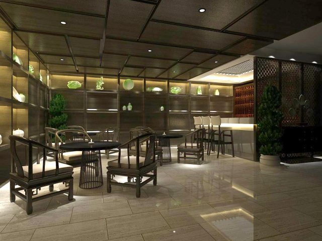 business restaurant - coffee - banquet 87 3D मॉडल .c4d .max .obj .3ds .fbx .stl .blend 