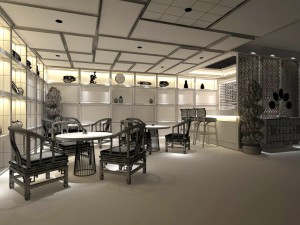 business restaurant - coffee - banquet 87 3D मॉडल