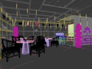 business restaurant - coffee - banquet 87 3D मॉडल