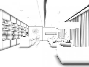 business restaurant - coffee - banquet 89 3D 모델