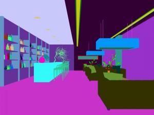business restaurant - coffee - banquet 89 3D 모델