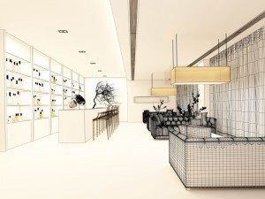 business restaurant - coffee - banquet 89 3D 모델