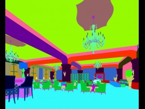 business restaurant - coffee - banquet 91 3D Model