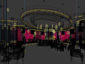 business restaurant - coffee - banquet 92 Modelo 3D