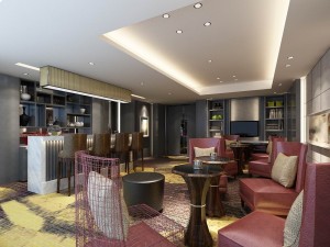 business restaurant - coffee - banquet 94 3D Model