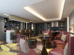 Gesch&auml;ftsrestaurant - Kaffee - Bankett 94 3D Modell