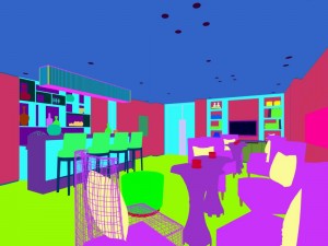 business restaurant - coffee - banquet 94 Model 3D