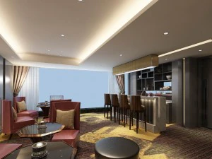 business restaurant - coffee - banquet 94 3D Model