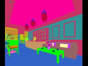 business restaurant - coffee - banquet 96 Model 3D