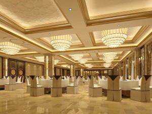 business restaurant - coffee - banquet 101 3D Model