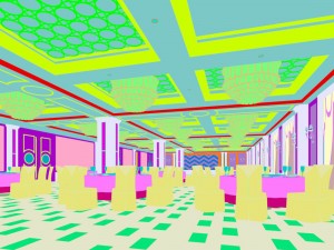 business restaurant - coffee - banquet 101 3Dモデル