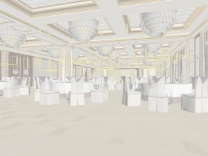 business restaurant - coffee - banquet 101 3Dモデル