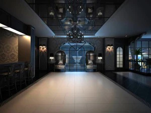 ビジネスレストラン - コーヒー - 宴会 103 3Dモデル