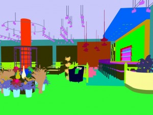 business restaurant - coffee - banquet 105 3D Model