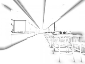 business restaurant - coffee - banquet 107 3D Модель