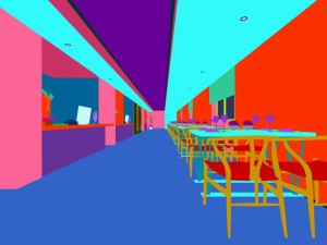 business restaurant - coffee - banquet 107 3D Модель