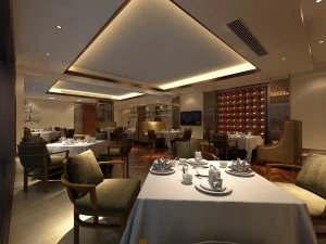business restaurant - coffee - banquet 112 3D Model