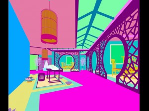 business restaurant - coffee - banquet 113 3D Модель