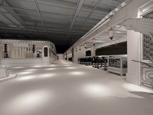 business restaurant - coffee - banquet 116 3D 모델
