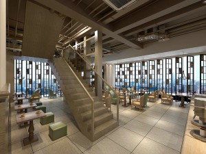 business restaurant - coffee - banquet 118 3D Model