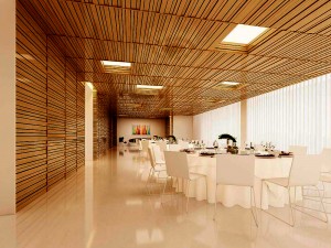 business restaurant - coffee - banquet 121 Modelo 3D