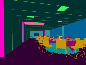 business restaurant - coffee - banquet 121 3D Model
