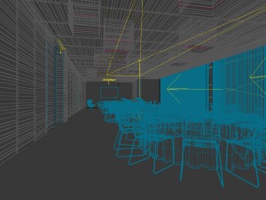 business restaurant - coffee - banquet 121 3D Model
