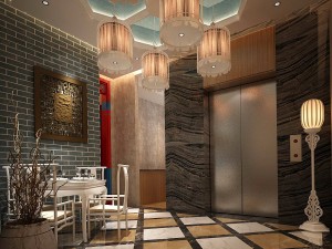 business restaurant - coffee - banquet 124 3D Model