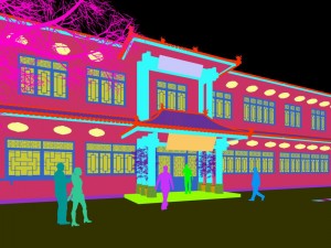 business restaurant - coffee - banquet 129 Modelo 3D