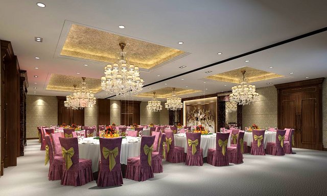 business restaurant - coffee - banquet 131 3D मॉडल .c4d .max .obj .3ds .fbx .stl .blend 